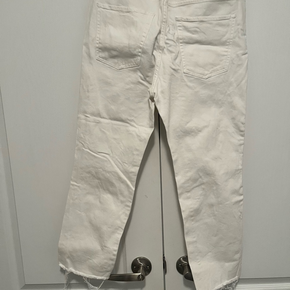 GAP White Denim Jeans
